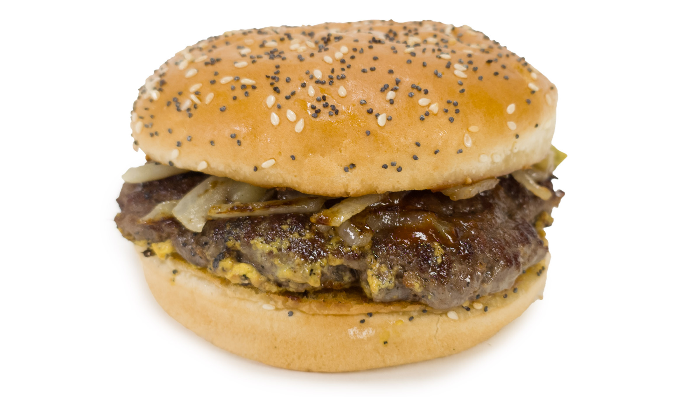 Mustard-Fried Burger